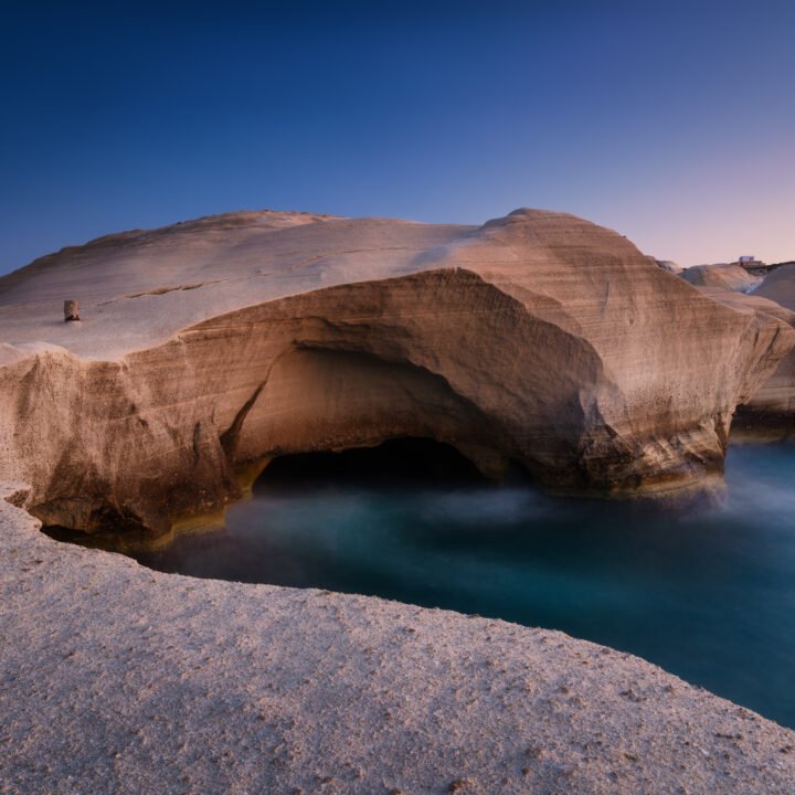 Sarakiniko beach. Milos